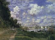 Claude Monet The Marina at Argenteuil Sweden oil painting artist